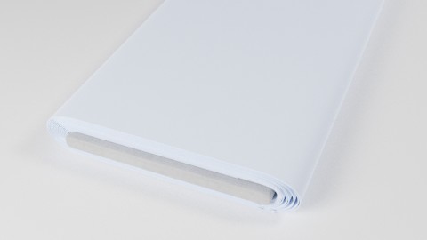 Details - Popline lightblue noniron