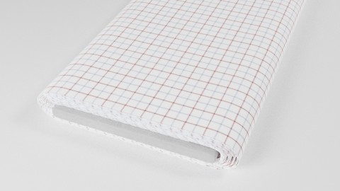 Details - Royal Oxford red-blue