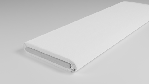 Details - Popline white linen