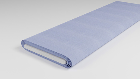 Details - 2-ply Twill blue