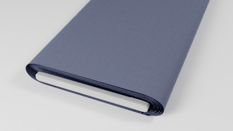 Details - 2-ply dark blue pique