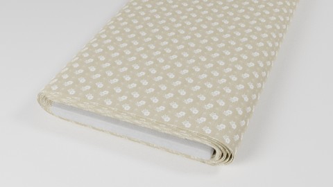 Details - Lightbrown Flowers Dots